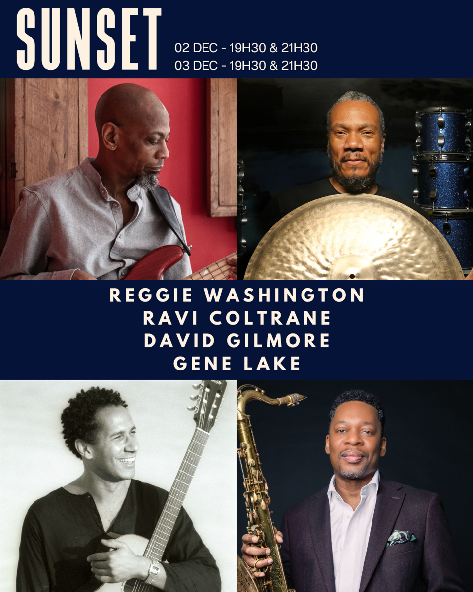 Reggie Washington Qt. w/Ravi Coltrane, David Gilmore & Gene Lake